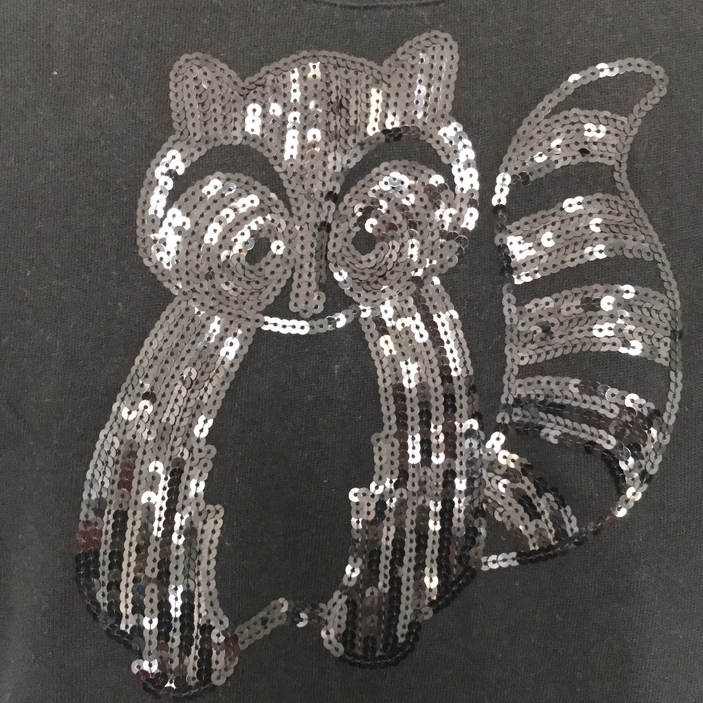 Vera Moda Raccoon Sequins Top - Picture 2 of 7